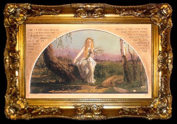 framed  Arthur Devis Ophelia, ta009-2